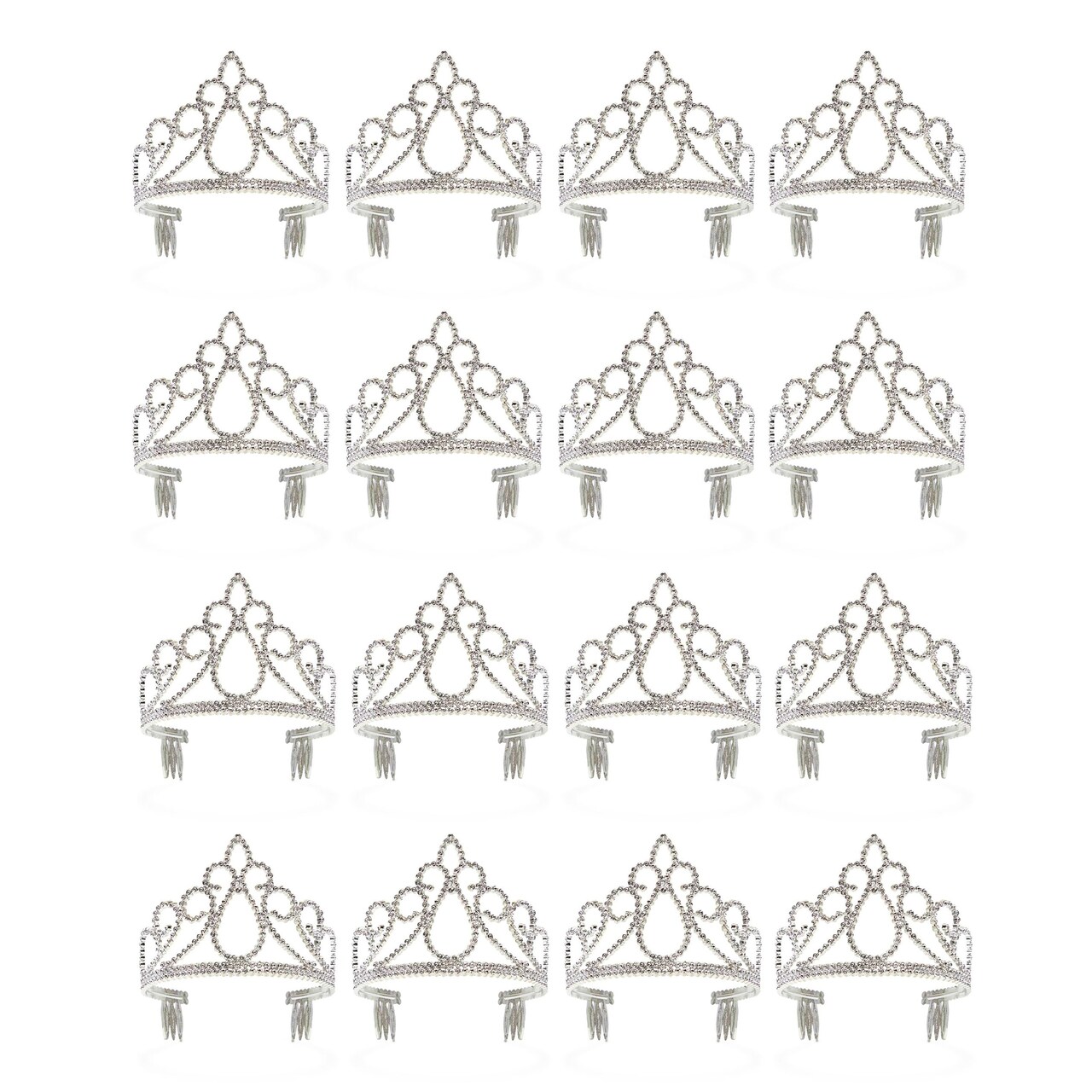 Pack of online plastic tiaras